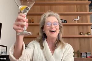 Мэрил Стрип и Мартини в прямом эфире