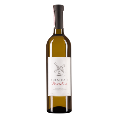Шато Мулин Блан Ду, белое полусладкое, Украина, 1 бутылка
