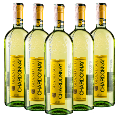 Гранд Сюд Шардоне, біле сухе, 1 л, Франція (5 шт.), 5 пляшок