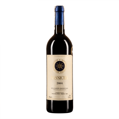 Сан Гуїдо Сассікайя 2004, червоне сухе, Італія, 1 пляшка
