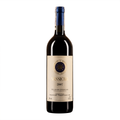 Сан Гуїдо Сассікайя 2007, червоне сухе, Італія, 1 пляшка