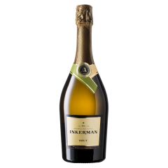 Игристое Инкерман Брют, белое брют фото