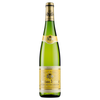 Гюстав Лоренц Гевюрцтраминер Резерв 2017, белое полусухое, Франция, 1 бутылка