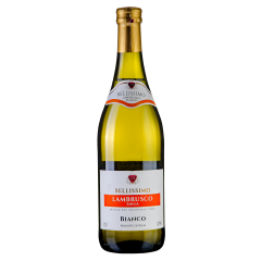 Белисимо Ламбруско Бьянко, белое полусладкое, Италия, 1 бутылка
