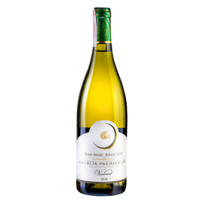 Вино Brocard Chablis 1erCru Vaulorent 2018 фото