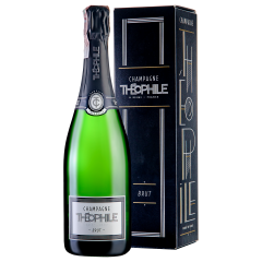 Теофиль Брют Премье (в подарочной упаковке), белое брют, Франция, 1 бутылка
