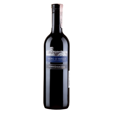 Торре Сарацена Неро д'Авола, красное сухое, Италия, 1 бутылка