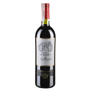 Шато Ле Бари Сен-Эмильон, красное сухое, Франция, 1 бутылка