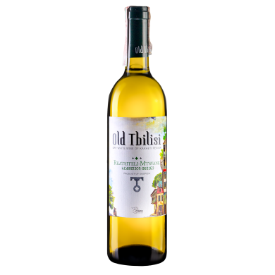 Старый Тбилиси Ркацители-Мцване, белое сухое, Грузия, 1 бутылка