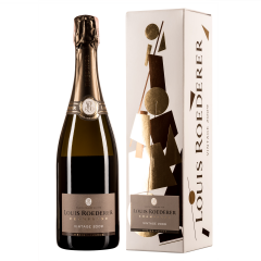 Луи Родерер Брют Винтаж Гифт Бокс 2009, белое брют, Франция, 1 бутылка