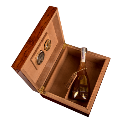 Мост Хюмідор Чедар Чільєджіо / Черрі Баррік Вуден Хюмідор, 0,35 л, Італія, 1 пляшка