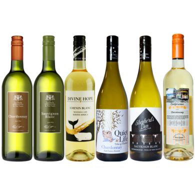 Сет з 6 вин "Навколосвітня подорож із Paul Sapin - білі" _120