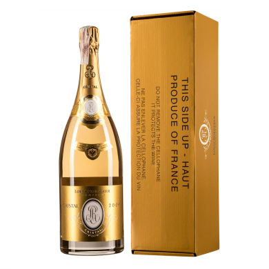 Луї Родерер Кристал Вінтаж Гіфт Бокс 2009 біле брют, 1,5 л, Франція, 1 пляшка