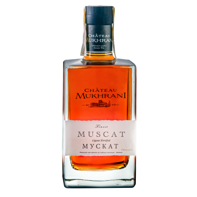 Шато Мухрани Мускат, белое сладкое, 0,7 л, Грузия, 1 бутылка