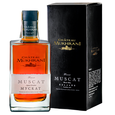 Шато Мухрани Мускат, белое сладкое, 0,7 л, Грузия, 1 бутылка