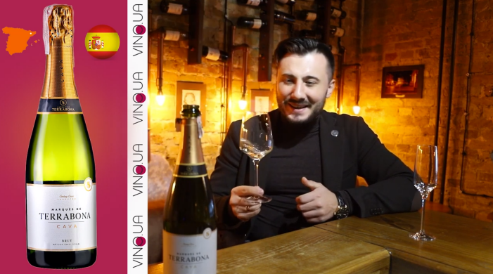 Маркіз де Террабона Кава Брют, біле брют, 0,2 л, Іспанія, 1 пляшка