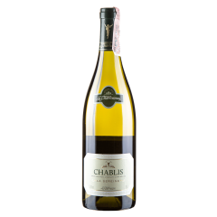 Ля Шаблизьен Шабли Ля Серин, белое сухое, Франция, 1 бутылка