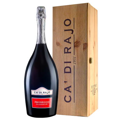 Вино игристое Ca'di Rajo Millesimato Dry Prosecco Spumante Treviso DOC 3,0 л фото