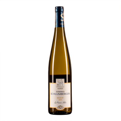 Шлюмберже Мускат Ле Принс Аббе, белое сухое, Франция, 1 бутылка