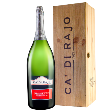 Вино игристое Ca'di Rajo Millesimato Dry Prosecco Spumante Treviso DOC 6,0 л фото