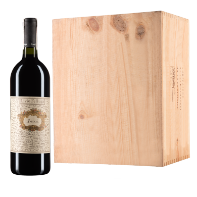 Ливио Феллуга Соссо Розаццо Ризерва, красное сухое, Италия, 6 бутылок