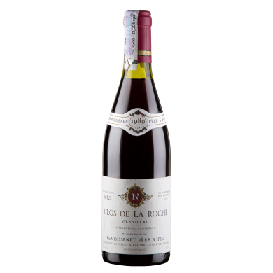 Ремуассене Кло де ля Роше Гран Крю 1989, червоне сухе, Франція, 1 пляшка